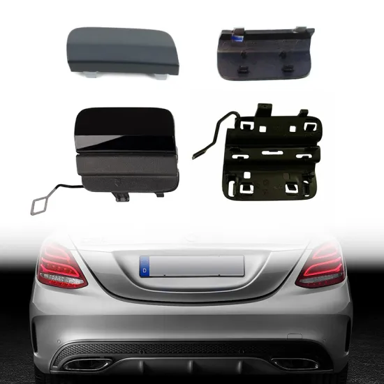 Front Bumper Trailer Cover for Mercedes Benz C Class W205 - Auto Parts