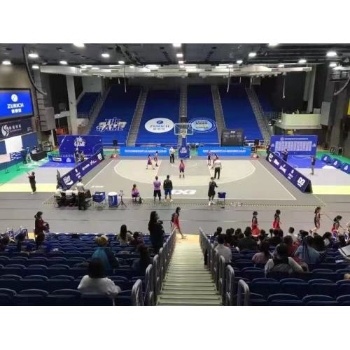 Piso esportivo de basquete portátil por atacado