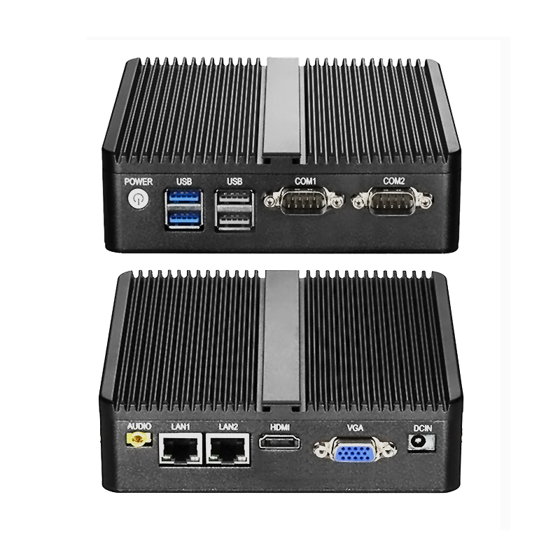 Fanless Linux Ubuntu Mini PC with Dual LAN