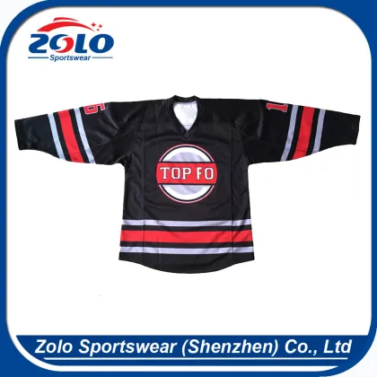 2017 new design latest design chief hockey jersey china