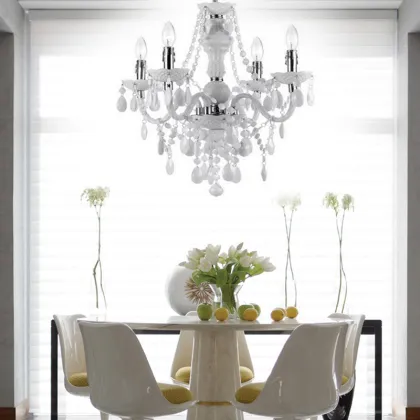 Luxurious Crystal Chandelier - Modern European Murano Glass Pendant Light for Hotel Wedding Decor