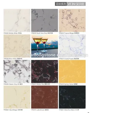 Artificial Quartz Vein Colors,Artificial Quartz countertops