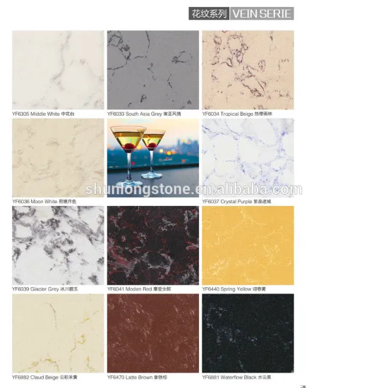 Artificial Quartz Vein Colors,Artificial Quartz countertops