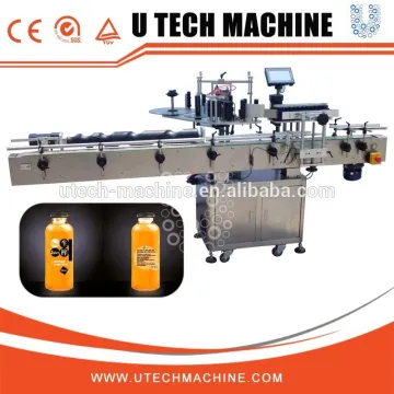 PE Tea Juice Bottle Adhesive Labeling Machine