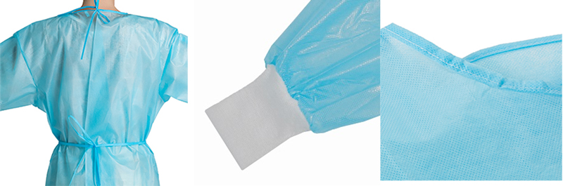 fluid resistant disposable gowns