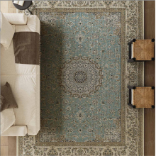 Ковер в стиле ретро, домашний мягкий