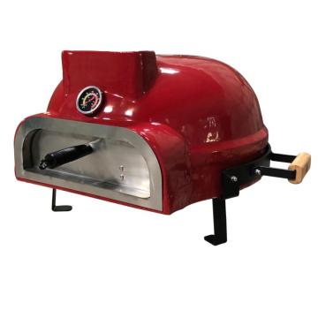 Wood Pellet Pizza Oven with Char Grill - Outdoor Kitchen Camping Equipment