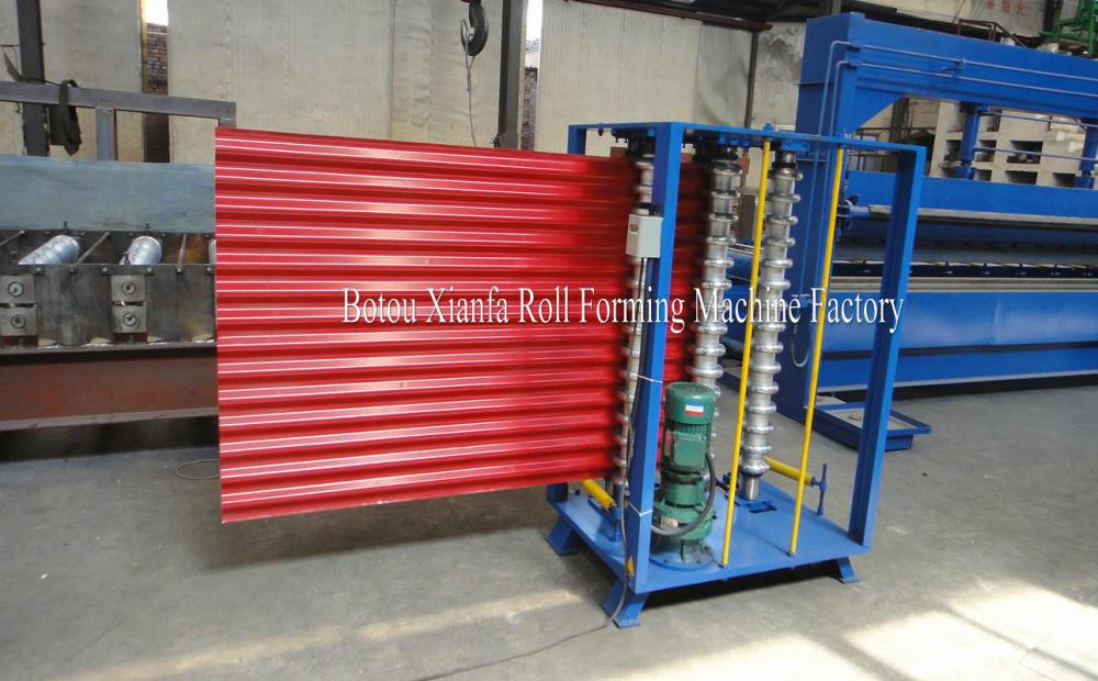 Corrugated Arc Steel Sheet Roll Forming Machine