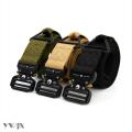 Outdoor Adventure Belt for Men Featuring Cobra Buckle
