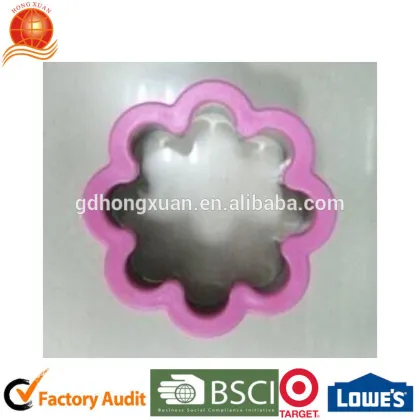 dessert tools heart shape silicone baking cake mould cookies mould Hongxuan HX-HCM13