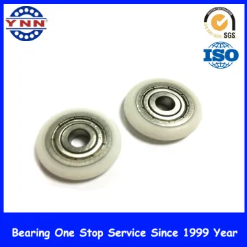 Doors and Windows Caster Skateboard Plastic Roller Wheel Bearing