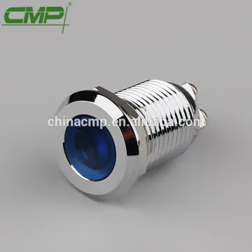 CMP 12mm small waterproof LED Metal indicator lamp ip67