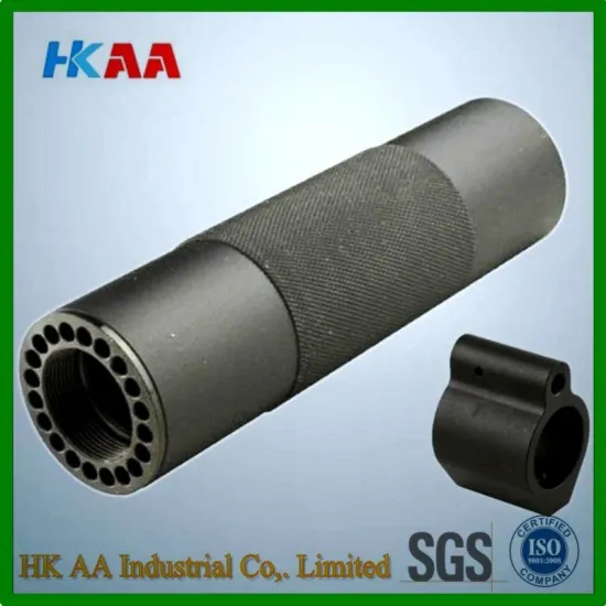 Free Float Hand Guard Handguard Tube,Knurled + FREE Micro Gas Block