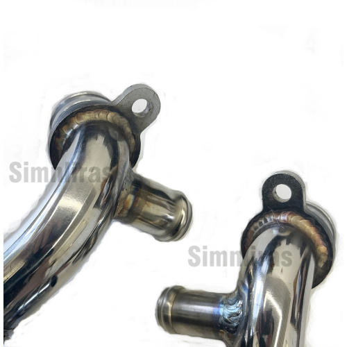 Turbokühlmittel -Ellbogenrohre für Ölwärmetauscher für Porsche 911 997/GT2/Rs