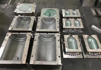 plastic pet bottle blow molding machine