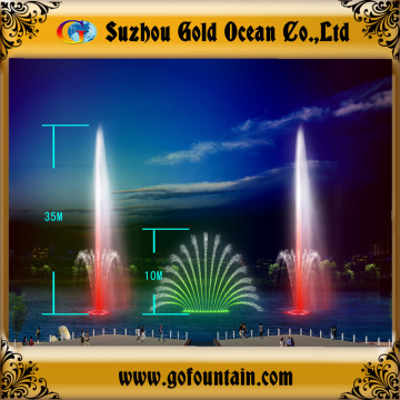 18x2.5m Floating Fountain/ Lake Fountains Design