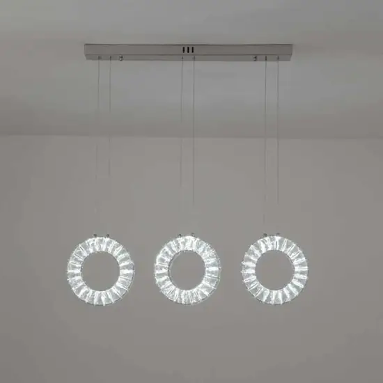 Modern Simple Rectangular Crystal Chandelier: A Creative Bar Lamp and Single Head Pendant Light for Your Dining Room