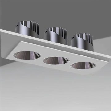 Modern Replaceable Square Cob LED Spotlight Module for Hotels