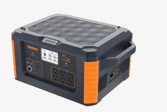 Energy storage portable solar power generator