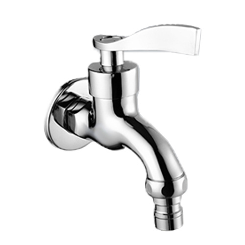 Garden Sink Faucet Golden ห้องอาบน้ำ เครื่องซักผ้า Bibcock Water Taps