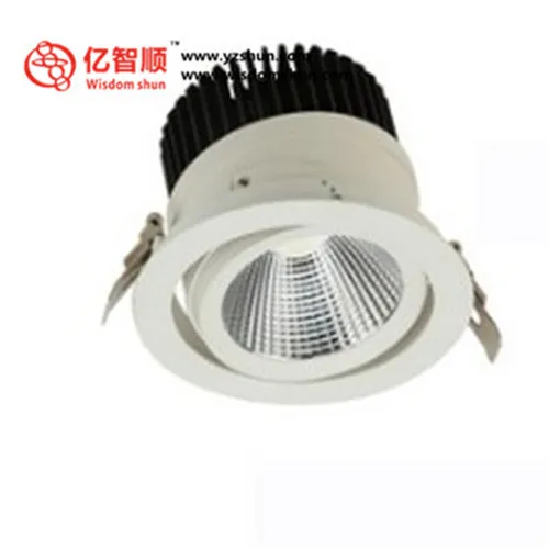 High Lumen Led Downlight Round Gimbal 4 Inch Recessed Led Downlight Retrofit