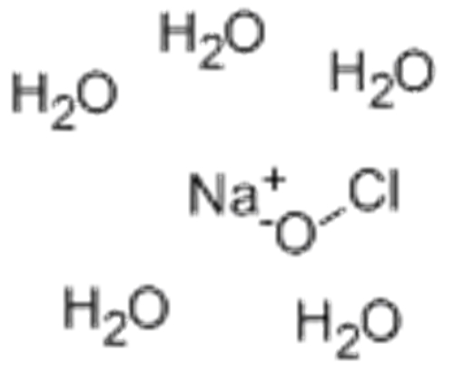Hypochlorous acid, sodium salt, pentahydrate CAS 10022-70-5