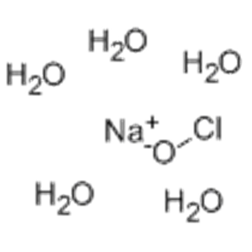 हाइपोक्लोरस एसिड, सोडियम नमक, पेंटाहाइड्रेट कैस 10022-70-5