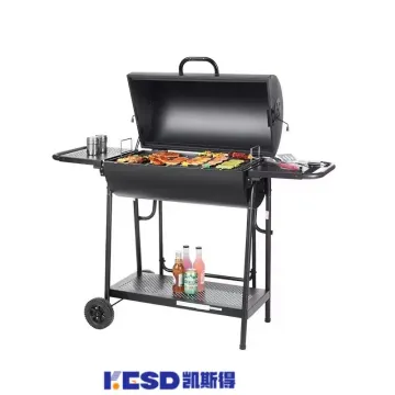 Popular American Style Steel Iron Outdoor Bonfires Brazier Stove Smokeless Charcoal Camping Solo Fire Pit
