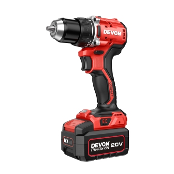 Devon 90NM Brushless Motor Cordless Drill Driver Kit 21V 18V Lithium
