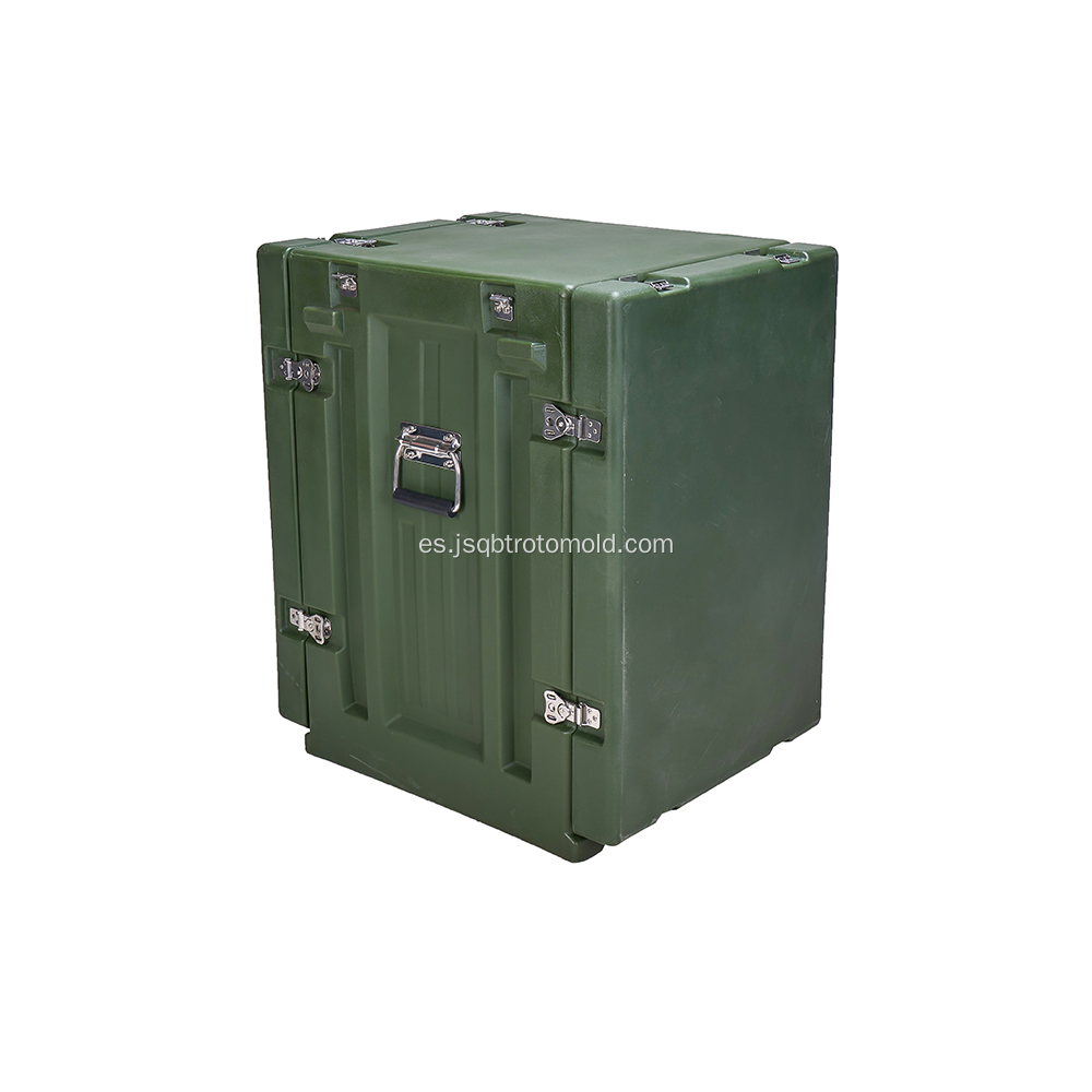 Estuche de transporte rotomoldeado para equipos sensibles
