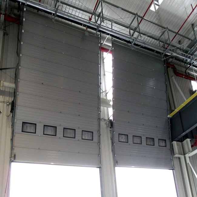 Industrial overhead garage door