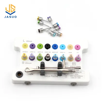 Factory price dental tooth Implantation Prosthetic Kit Universal Restoration Screwdriver Implant Tool Box