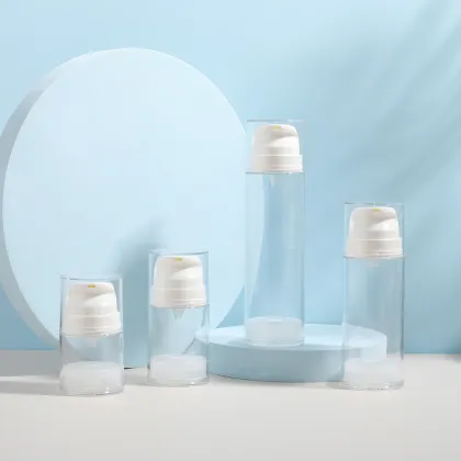 Customized Airless Pump Bottle for Transparent Bottle