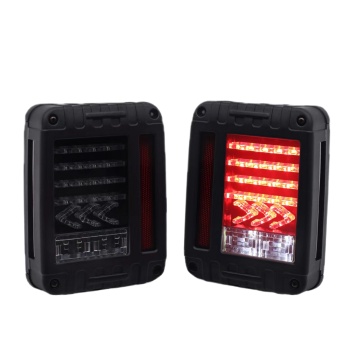 Modified Taillight Rear Light 3rd Gen Compatible with Jeep Wrangler JK 2007-2018