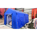 Waterproof outdoor disaster relief tents