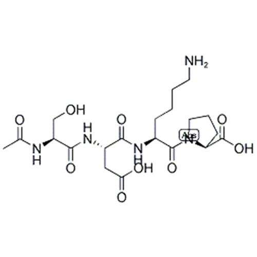 L- 프롤린, N- 아세틸 -L- 세틸 -D- 아스 파르 틸 -L- 라이신 - (9CI) CAS 127103-11-1