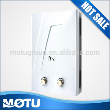 High efficiency solenoid valve portable gas geyser