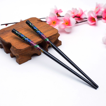 Colorful Chinese Style Wood Hairpins Beautiful flower sandalwood hair sticks for women Wedding Headwear jewelry 2019 new