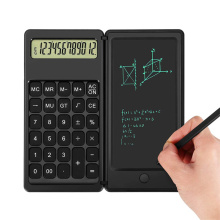 Calculadora de bolso de placa de escrita suron com caneta