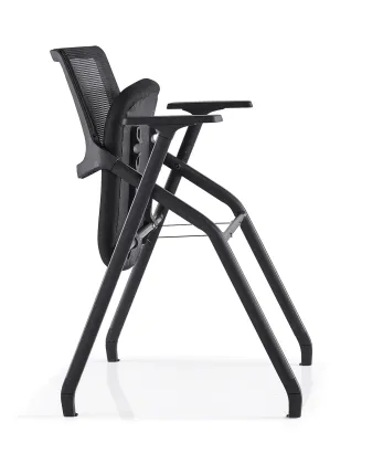 Foldable Mesh Student Chair Training Chair with tablet