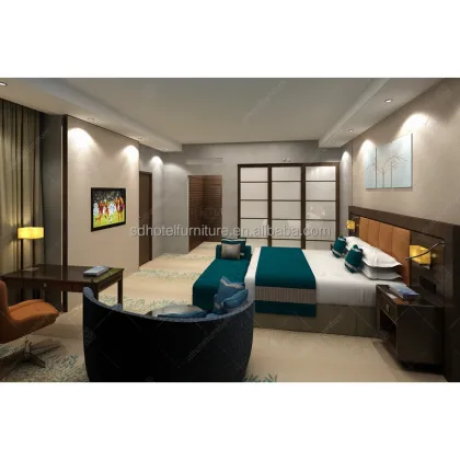 Ethiopian Wyndham Hotel Apartment Suite Bedroom Set Furniture