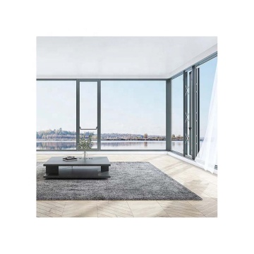 Commercial Double Glazed Flat Push Windows