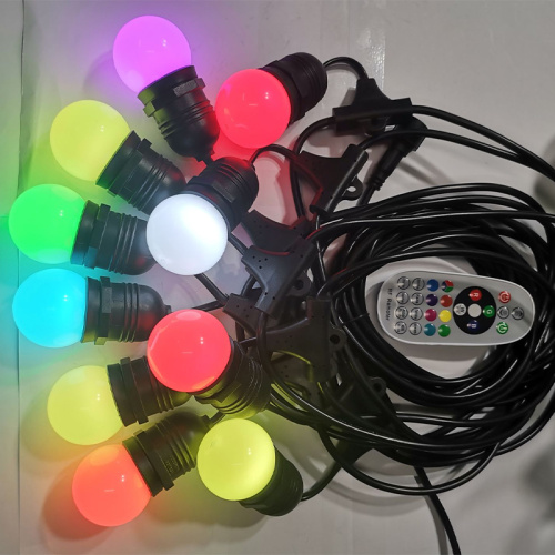 Led Light String 5V RGBW 15-head solar string light Supplier