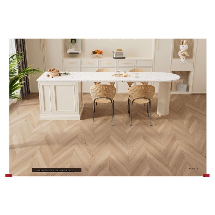 Digitálisan nyomtatott parafa padló bárhol