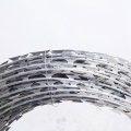 Anti-climbing railway fence stainless steel razor wire