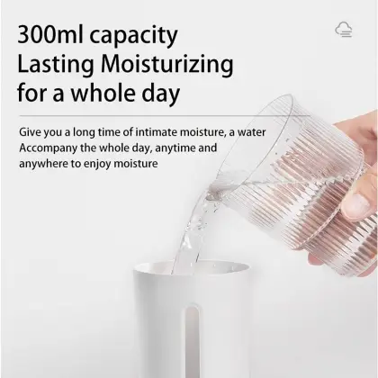 Car Humidifier 300ml Silent Mist Cup Humidifier for Cars