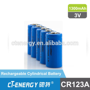 Lithium 3V CR123 Rechargeable Battery 303