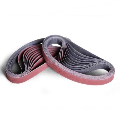 3M Aluminum Oxide Sanding Belts for Wood, Marble, and Metal