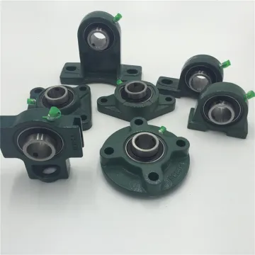 Spherical insert bearing with pedestal block bearing UC209