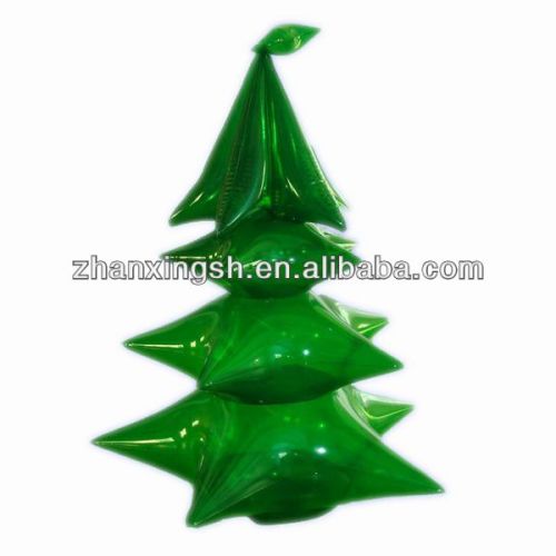 2014 shanghai zhanxing hot sale fashion popular new pvc inflatable christmas tree toy for family in good price